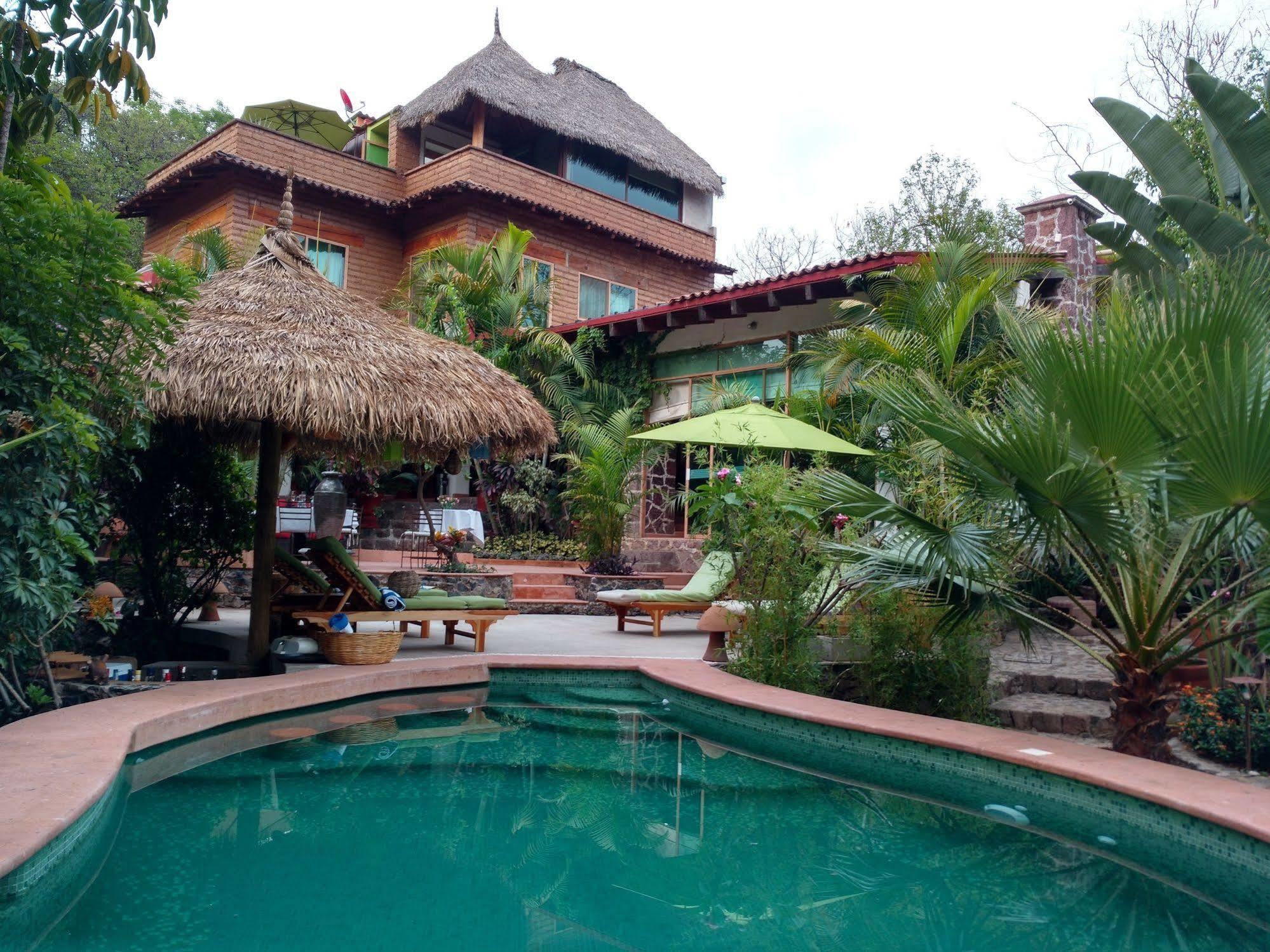 Casa D'Lobo Hotel Boutique Malinalco Luaran gambar